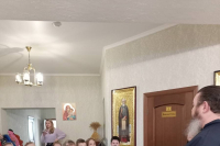 Настоятель храма иконы Божией Матери «Спорительница хлебов» рассказал гимназистам о весенних церковных праздниках
