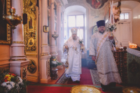 В праздник Собора Предтечи и Крестителя Господня Иоанна митрополит Орловский и Болховский Антоний возглавит Божественную литургию в Никольском храме с. Старцево (Лепешкино) Орловского района. 20 января 2019 г.