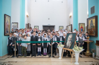 В Неделю 3-ю Великого поста, Крестопоклонную, в день празднования иконы Божией Матери «Державная» и в годовщину со дня преставления схиархимандрита Илия (Ноздрина), в храме Сретения Господня поселка Вятский Посад Орловского муниципального округа была совершена архиерейская Божественная литургия. 15 марта 2026 года, Орловский муниципальный округ В Неделю 3-ю Великого поста, Крестопоклонную, в день празднования иконы Божией Матери «Державная» и в годовщину со дня преставления схиархимандрита Илия (Ноздрина), в храме Сретения Господня поселка Вятский Посад Орловского муниципального округа была совершена архиерейская Божественная литургия. 15 марта 2026 года, Орловский муниципальный округ