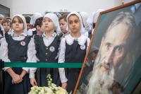 В Неделю 3-ю Великого поста, Крестопоклонную, в день празднования иконы Божией Матери «Державная» и в годовщину со дня преставления схиархимандрита Илия (Ноздрина), в храме Сретения Господня поселка Вятский Посад Орловского муниципального округа была совершена архиерейская Божественная литургия. 15 марта 2026 года, Орловский муниципальный округ В Неделю 3-ю Великого поста, Крестопоклонную, в день празднования иконы Божией Матери «Державная» и в годовщину со дня преставления схиархимандрита Илия (Ноздрина), в храме Сретения Господня поселка Вятский Посад Орловского муниципального округа была совершена архиерейская Божественная литургия. 15 марта 2026 года, Орловский муниципальный округ