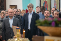 В Неделю 3-ю Великого поста, Крестопоклонную, в день празднования иконы Божией Матери «Державная» и в годовщину со дня преставления схиархимандрита Илия (Ноздрина), в храме Сретения Господня поселка Вятский Посад Орловского муниципального округа была совершена архиерейская Божественная литургия. 15 марта 2026 года, Орловский муниципальный округ В Неделю 3-ю Великого поста, Крестопоклонную, в день празднования иконы Божией Матери «Державная» и в годовщину со дня преставления схиархимандрита Илия (Ноздрина), в храме Сретения Господня поселка Вятский Посад Орловского муниципального округа была совершена архиерейская Божественная литургия. 15 марта 2026 года, Орловский муниципальный округ