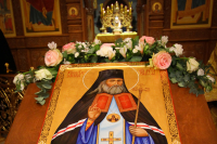 В орловском Свято-Успенском мужском монастыре вечером 6 ноября 2018 г. состоялась торжественная встреча ковчега с частицей мощей святителя Луки (Войно-Ясенецкого). 