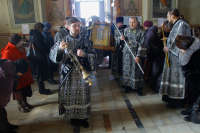  В пятницу первой седмицы Великого поста митрополит Орловский и Болховский Антоний совершил Литургию Преждеосвященных Даров в Ахтырском кафедральном соборе Орла. В завершение богослужения состоялась встреча чудотворной иконы Знамение «Локотская». 23 февраля 2018 г.