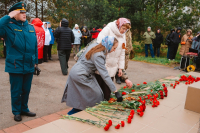 Председатель епархиального отдела по взаимодействию с Вооруженными силами протоиерей Сергий Гаврюшин приняд участие в памятной акции «Сад памяти». 27 апреля 2026 года, Орловской муниципальный округ