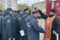 В 1-й пожарно-спасательной части города Орла прошло торжественное мероприятие, посвящённое 377-й годовщине со дня образования пожарной охраны России. 30 апреля 2026 года