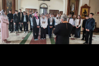 Школьники посетили храм Иверской иконы Божией Матери