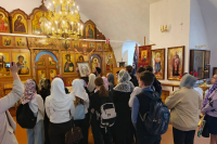 Настоятель Вознесенского храма провел экскурсию для восьмиклассников