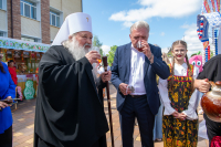 В Духовно-православном центре «Вятский Посад» Орловской области состоялось торжественное открытие памятника схиархимандриту Илию (Ноздрину), 16 мая 2026 года. В Духовно-православном центре «Вятский Посад» Орловской области состоялось торжественное открытие памятника схиархимандриту Илию (Ноздрину), 16 мая 2026 года.