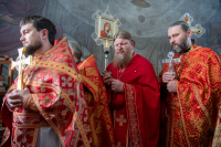 В день памяти блаженной Матроны Московской, митрополит Орловский и Болховский Тихон возглавил Божественную литургию и престольные торжества в храме святой блаженной Матроны Московской города Орла. 2 мая 2026 года В день памяти блаженной Матроны Московской, митрополит Орловский и Болховский Тихон возглавил Божественную литургию и престольные торжества в храме святой блаженной Матроны Московской города Орла. 2 мая 2026 года