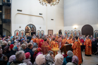 В день памяти блаженной Матроны Московской, митрополит Орловский и Болховский Тихон возглавил Божественную литургию и престольные торжества в храме святой блаженной Матроны Московской города Орла. 2 мая 2026 года В день памяти блаженной Матроны Московской, митрополит Орловский и Болховский Тихон возглавил Божественную литургию и престольные торжества в храме святой блаженной Матроны Московской города Орла. 2 мая 2026 года
