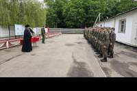 Благочинный Мценского округа благословил призывников