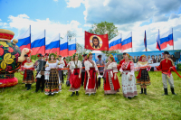 Глава Орловской митрополии принял участие в праздничных мероприятиях «Троицкие хороводы», 31 мая 2026 года, село Льгов Хотынецкого района Орловской области.