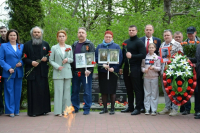 Благочинный Мценского округа принял участие в памятных мероприятиях 81-й годовщины Победы в Великой Отечественной войне
