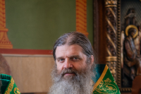 В Седмицу 1-ю по Пятидесятнице (сплошную), в день Святого Духа, в день памяти благоверного великого князя Димитрия Донского и великой княгини Евдокии, в инокинях Евфросинии, митрополит Орловский и Болховский Тихон совершил Божественную Литургию в Свято-Троицком храме поселка Шахово Кромского района Орловской области. 1 июня 2026 года. В Седмицу 1-ю по Пятидесятнице (сплошную), в день Святого Духа, в день памяти благоверного великого князя Димитрия Донского и великой княгини Евдокии, в инокинях Евфросинии, митрополит Орловский и Болховский Тихон совершил Божественную Литургию в Свято-Троицком храме поселка Шахово Кромского района Орловской области. 1 июня 2026 года.