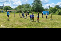 В День Святого Духа в Орловской епархии начались «Георгиевские сборы под Андреевским флагом», 1 июня 2026 года, озеро «Светлая жизнь», г.Орел