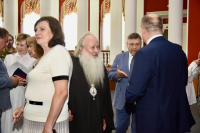 Владыка Тихон принял участие в торжественной церемонии вручения государственных и региональных наград накануне Дня России. 11 июня 2026 года, г.Орел Владыка Тихон принял участие в торжественной церемонии вручения государственных и региональных наград накануне Дня России. 11 июня 2026 года, г.Орел