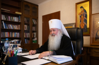 В резиденции Управляющего Орловской епархией состоялось очередное заседание Архиерейского совета Орловской митрополии под председательством главы митрополии митрополита Орловского и Болховского Тихона.18 июня 2026 года, г. Орел