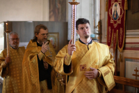 В канун Недели 3-ей по Пятидесятнице, дня памяти великомученика Феодора Стратилата, митрополит Орловский и Болховский Тихон возглавил всенощное бдение в Ахтырском кафедральном соборе города Орла. 20 июня 2026 года. В канун Недели 3-ей по Пятидесятнице, дня памяти великомученика Феодора Стратилата, митрополит Орловский и Болховский Тихон возглавил всенощное бдение в Ахтырском кафедральном соборе города Орла. 20 июня 2026 года.