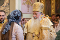 В канун Недели 3-ей по Пятидесятнице, дня памяти великомученика Феодора Стратилата, митрополит Орловский и Болховский Тихон возглавил всенощное бдение в Ахтырском кафедральном соборе города Орла. 20 июня 2026 года. В канун Недели 3-ей по Пятидесятнице, дня памяти великомученика Феодора Стратилата, митрополит Орловский и Болховский Тихон возглавил всенощное бдение в Ахтырском кафедральном соборе города Орла. 20 июня 2026 года.