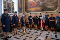 В день памяти святого великомученика Феодора Стратилата, Небесного покровителя сотрудников Федеральной службы судебных приставов, митрополит Орловский и Болховский Тихон возглавил торжественный молебен в Ахтырском кафедральном соборе города Орла, 21 июня 2026 года. В день памяти святого великомученика Феодора Стратилата, Небесного покровителя сотрудников Федеральной службы судебных приставов, митрополит Орловский и Болховский Тихон возглавил торжественный молебен в Ахтырском кафедральном соборе города Орла, 21 июня 2026 года.
