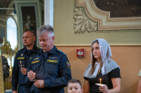 В день памяти святого великомученика Феодора Стратилата, Небесного покровителя сотрудников Федеральной службы судебных приставов, митрополит Орловский и Болховский Тихон возглавил торжественный молебен в Ахтырском кафедральном соборе города Орла, 21 июня 2026 года. В день памяти святого великомученика Феодора Стратилата, Небесного покровителя сотрудников Федеральной службы судебных приставов, митрополит Орловский и Болховский Тихон возглавил торжественный молебен в Ахтырском кафедральном соборе города Орла, 21 июня 2026 года.