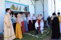 В Неделю 3-ю по Пятидесятнице, день памяти великомученика Феодора Стратилата, митрополит Орловский и Болховский Тихон совершил Божественную литургию в Знаменском храме села Знаменское Знаменского района Орловской области. 21 июня 2026 года. В Неделю 3-ю по Пятидесятнице, день памяти великомученика Феодора Стратилата, митрополит Орловский и Болховский Тихон совершил Божественную литургию в Знаменском храме села Знаменское Знаменского района Орловской области. 21 июня 2026 года.