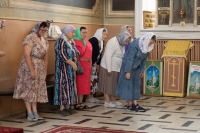 В канун Недели 4-й по Пятидесятнице, дня памяти святителя Ионы, митрополита Московского и всея Руси, чудотворца, и святителя Михаила, первого митрополита Киевского, митрополит Орловский и Болховский Тихон возглавил всенощное бдение в Ахтырском кафедральном соборе города Орла. 27 июня 2026 года, г.Орел