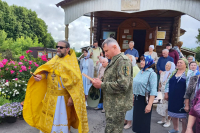 Приход Казанского храма передал очередную благотворительную помощь на передовую