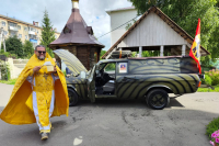 Приход Казанского храма передал очередную благотворительную помощь на передовую