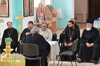 В храме Сретения Господня состоялось собрание благочиния Орловского муниципального округа В храме Сретения Господня состоялось собрание благочиния Орловского муниципального округа