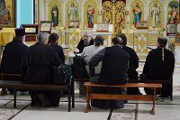 В храме Сретения Господня состоялось собрание благочиния Орловского муниципального округа В храме Сретения Господня состоялось собрание благочиния Орловского муниципального округа