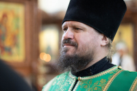 В Седмицу 5-ую по Пятидесятнице, в день памяти преподобного Тихона Медынского, калужского чудотворца, преподобного Тихона Лу́ховского, Костромского, чудотворца, преподобного Моисея Оптинского, перенесение мощей святителя Феофана, Затворника Вышенского, митрополит Орловский и Болховский Тихон возглавил Божественную литургию в Свято-Успенском мужском монастыре города Орла. 29 июня 2026 года