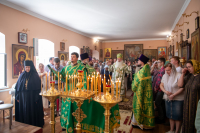 В день Отдания праздника Пятидесятницы и день памяти святой блаженной Ксении Петербургской, митрополит Орловский и Болховский Тихон возглавил Литургию в женском монастыре во имя блаженной Ксении Петербургской в селе Долбенкино Дмитровского района Орловской области. 6 июня 2026 года В день Отдания праздника Пятидесятницы и день памяти святой блаженной Ксении Петербургской, митрополит Орловский и Болховский Тихон возглавил Литургию в женском монастыре во имя блаженной Ксении Петербургской в селе Долбенкино Дмитровского района Орловской области. 6 июня 2026 года