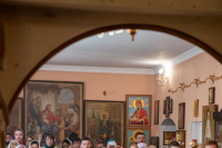 В день Отдания праздника Пятидесятницы и день памяти святой блаженной Ксении Петербургской, митрополит Орловский и Болховский Тихон возглавил Литургию в женском монастыре во имя блаженной Ксении Петербургской в селе Долбенкино Дмитровского района Орловской области. 6 июня 2026 года В день Отдания праздника Пятидесятницы и день памяти святой блаженной Ксении Петербургской, митрополит Орловский и Болховский Тихон возглавил Литургию в женском монастыре во имя блаженной Ксении Петербургской в селе Долбенкино Дмитровского района Орловской области. 6 июня 2026 года
