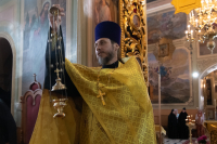 В канун Недели 1-й по Пятидесятнице, Всех святых, и Заговенья на Петров пост, митрополит Орловский и Болховский Тихон возглавил всенощное бдение в главном храме Орловской епархии — Ахтырском кафедральном соборе города Орла. 6 июня 2026 года В канун Недели 1-й по Пятидесятнице, Всех святых, и Заговенья на Петров пост, митрополит Орловский и Болховский Тихон возглавил всенощное бдение в главном храме Орловской епархии — Ахтырском кафедральном соборе города Орла. 6 июня 2026 года