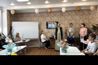 Клирик храма иконы Божией Матери «Знамение» Курская-Коренная посетил социальное учреждение Клирик храма иконы Божией Матери «Знамение» Курская-Коренная посетил социальное учреждение
