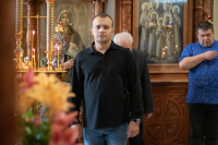 В канун дня святых, славных и всехвальных первоверховных апостолов Петра и Павла, митрополит Орловский и Болховский Тихон совершил всенощное бдение в храме Иверской иконы Божией Матери города Орла. 11 июля 2026 г. В канун дня святых, славных и всехвальных первоверховных апостолов Петра и Павла, митрополит Орловский и Болховский Тихон совершил всенощное бдение в храме Иверской иконы Божией Матери города Орла. 11 июля 2026 г.