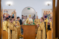 Вечером, 12 июля, в канун Собора святых славных и всехвальных 12-ти апостолов, митрополит Орловский и Болховский Тихон совершил всенощное бдение в храме Двенадцати Апостолов в Вятском Посаде. 12 июля 2026 г. Вечером, 12 июля, в канун Собора святых славных и всехвальных 12-ти апостолов, митрополит Орловский и Болховский Тихон совершил всенощное бдение в храме Двенадцати Апостолов в Вятском Посаде. 12 июля 2026 г.