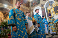 В день празднования Ахтырской иконы Божией Матери, митрополит Орловский и Болховский Тихон возглавил Божественную литургию в Ахтырском кафедральном соборе города Орла. 15 июля 2026 г. В день празднования Ахтырской иконы Божией Матери, митрополит Орловский и Болховский Тихон возглавил Божественную литургию в Ахтырском кафедральном соборе города Орла. 15 июля 2026 г.