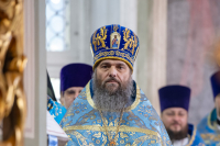 В день празднования Ахтырской иконы Божией Матери, митрополит Орловский и Болховский Тихон возглавил Божественную литургию в Ахтырском кафедральном соборе города Орла. 15 июля 2026 г. В день празднования Ахтырской иконы Божией Матери, митрополит Орловский и Болховский Тихон возглавил Божественную литургию в Ахтырском кафедральном соборе города Орла. 15 июля 2026 г.