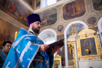 В день празднования Ахтырской иконы Божией Матери, митрополит Орловский и Болховский Тихон возглавил Божественную литургию в Ахтырском кафедральном соборе города Орла. 15 июля 2026 г. В день празднования Ахтырской иконы Божией Матери, митрополит Орловский и Болховский Тихон возглавил Божественную литургию в Ахтырском кафедральном соборе города Орла. 15 июля 2026 г.
