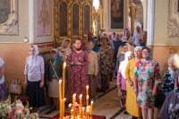 В день празднования Ахтырской иконы Божией Матери, митрополит Орловский и Болховский Тихон возглавил Божественную литургию в Ахтырском кафедральном соборе города Орла. 15 июля 2026 г. В день празднования Ахтырской иконы Божией Матери, митрополит Орловский и Болховский Тихон возглавил Божественную литургию в Ахтырском кафедральном соборе города Орла. 15 июля 2026 г.