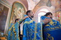 В день празднования Ахтырской иконы Божией Матери, митрополит Орловский и Болховский Тихон возглавил Божественную литургию в Ахтырском кафедральном соборе города Орла. 15 июля 2026 г. В день празднования Ахтырской иконы Божией Матери, митрополит Орловский и Болховский Тихон возглавил Божественную литургию в Ахтырском кафедральном соборе города Орла. 15 июля 2026 г.