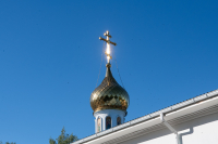 В день Собора Радонежских святых, митрополит Орловский и Болховский Тихон возглавил Божественную литургию в храме иконы Божией Матери «Знамение» Курская-Коренная города Орла. 19 июля 2026 г. В день Собора Радонежских святых, митрополит Орловский и Болховский Тихон возглавил Божественную литургию в храме иконы Божией Матери «Знамение» Курская-Коренная города Орла. 19 июля 2026 г.