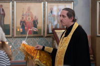 В день Собора Радонежских святых, митрополит Орловский и Болховский Тихон возглавил Божественную литургию в храме иконы Божией Матери «Знамение» Курская-Коренная города Орла. 19 июля 2026 г. В день Собора Радонежских святых, митрополит Орловский и Болховский Тихон возглавил Божественную литургию в храме иконы Божией Матери «Знамение» Курская-Коренная города Орла. 19 июля 2026 г.