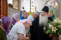 В день Собора Радонежских святых, митрополит Орловский и Болховский Тихон возглавил Божественную литургию в храме иконы Божией Матери «Знамение» Курская-Коренная города Орла. 19 июля 2026 г. В день Собора Радонежских святых, митрополит Орловский и Болховский Тихон возглавил Божественную литургию в храме иконы Божией Матери «Знамение» Курская-Коренная города Орла. 19 июля 2026 г.