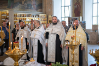 В день празднования Собора Архангела Гавриила, в Богоявленском соборе города Орла было совершено отпевание новопреставленного протоиерея Георгия Борисовича Леонтьева — старейшего клирика Орловской епархии, почившего 24 июля на 77-м году жизни. 26 июля 2025 года. В день празднования Собора Архангела Гавриила, в Богоявленском соборе города Орла было совершено отпевание новопреставленного протоиерея Георгия Борисовича Леонтьева — старейшего клирика Орловской епархии, почившего 24 июля на 77-м году жизни. 26 июля 2025 года.