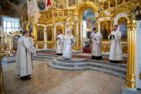 В день празднования Собора Архангела Гавриила, в Богоявленском соборе города Орла было совершено отпевание новопреставленного протоиерея Георгия Борисовича Леонтьева — старейшего клирика Орловской епархии, почившего 24 июля на 77-м году жизни. 26 июля 2025 года. В день празднования Собора Архангела Гавриила, в Богоявленском соборе города Орла было совершено отпевание новопреставленного протоиерея Георгия Борисовича Леонтьева — старейшего клирика Орловской епархии, почившего 24 июля на 77-м году жизни. 26 июля 2025 года.