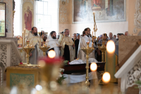 В день празднования Собора Архангела Гавриила, в Богоявленском соборе города Орла было совершено отпевание новопреставленного протоиерея Георгия Борисовича Леонтьева — старейшего клирика Орловской епархии, почившего 24 июля на 77-м году жизни. 26 июля 2025 года. В день празднования Собора Архангела Гавриила, в Богоявленском соборе города Орла было совершено отпевание новопреставленного протоиерея Георгия Борисовича Леонтьева — старейшего клирика Орловской епархии, почившего 24 июля на 77-м году жизни. 26 июля 2025 года.