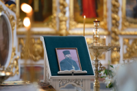 В день празднования Собора Архангела Гавриила, в Богоявленском соборе города Орла было совершено отпевание новопреставленного протоиерея Георгия Борисовича Леонтьева — старейшего клирика Орловской епархии, почившего 24 июля на 77-м году жизни. 26 июля 2025 года. В день празднования Собора Архангела Гавриила, в Богоявленском соборе города Орла было совершено отпевание новопреставленного протоиерея Георгия Борисовича Леонтьева — старейшего клирика Орловской епархии, почившего 24 июля на 77-м году жизни. 26 июля 2025 года.